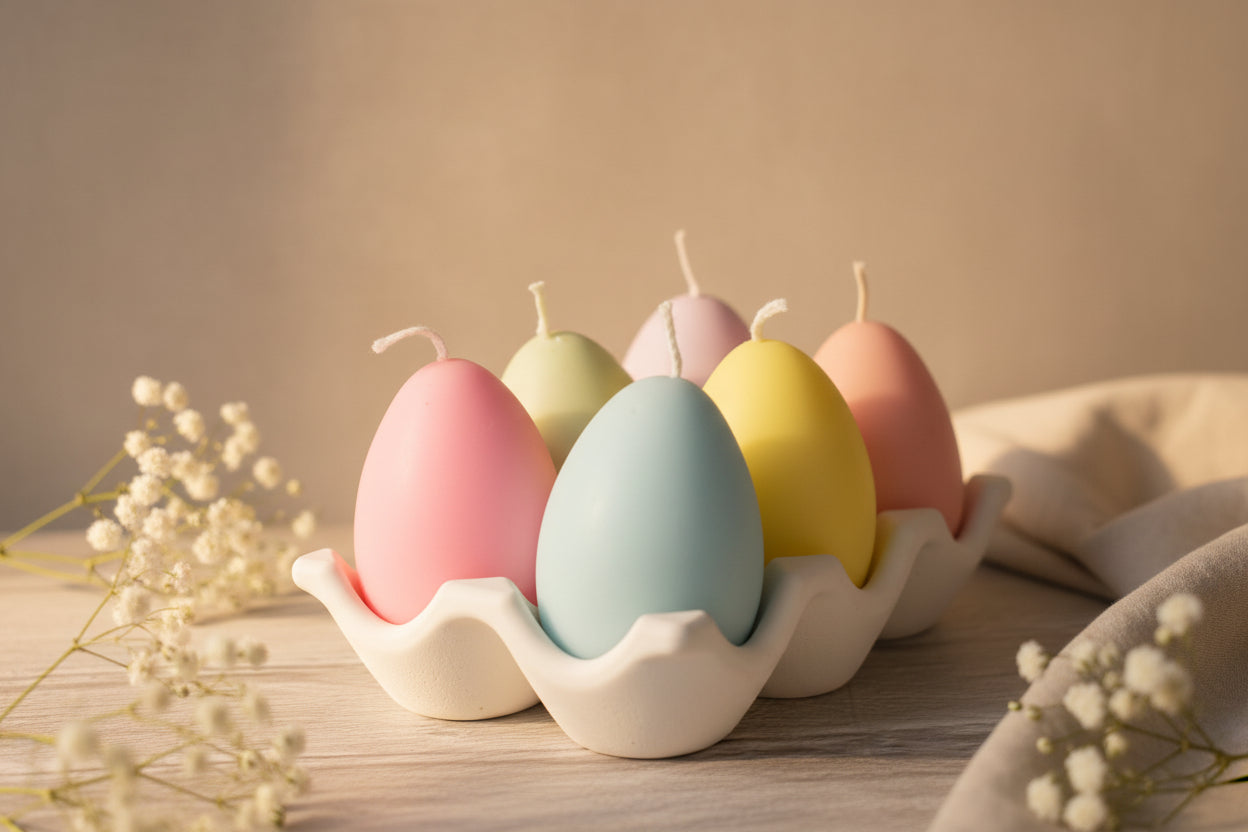 Pastel Harmony - Set de velas decorativas