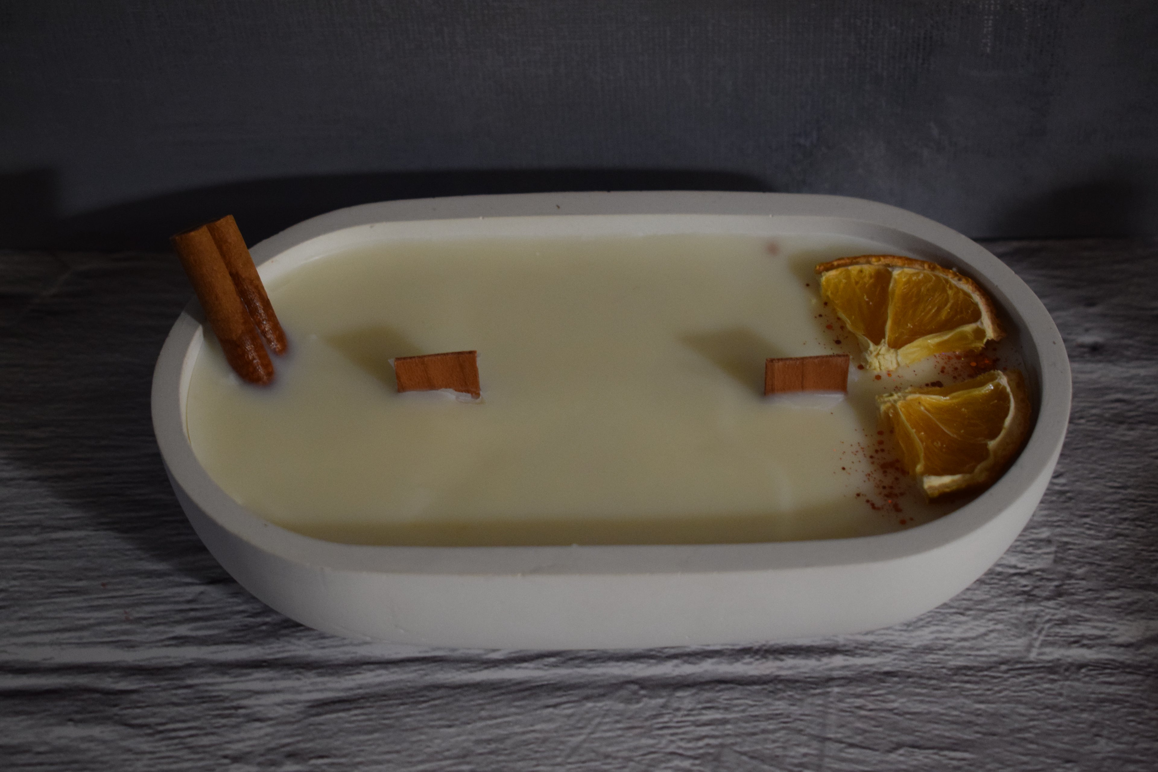 Vela Artesanal Naranja & Canela