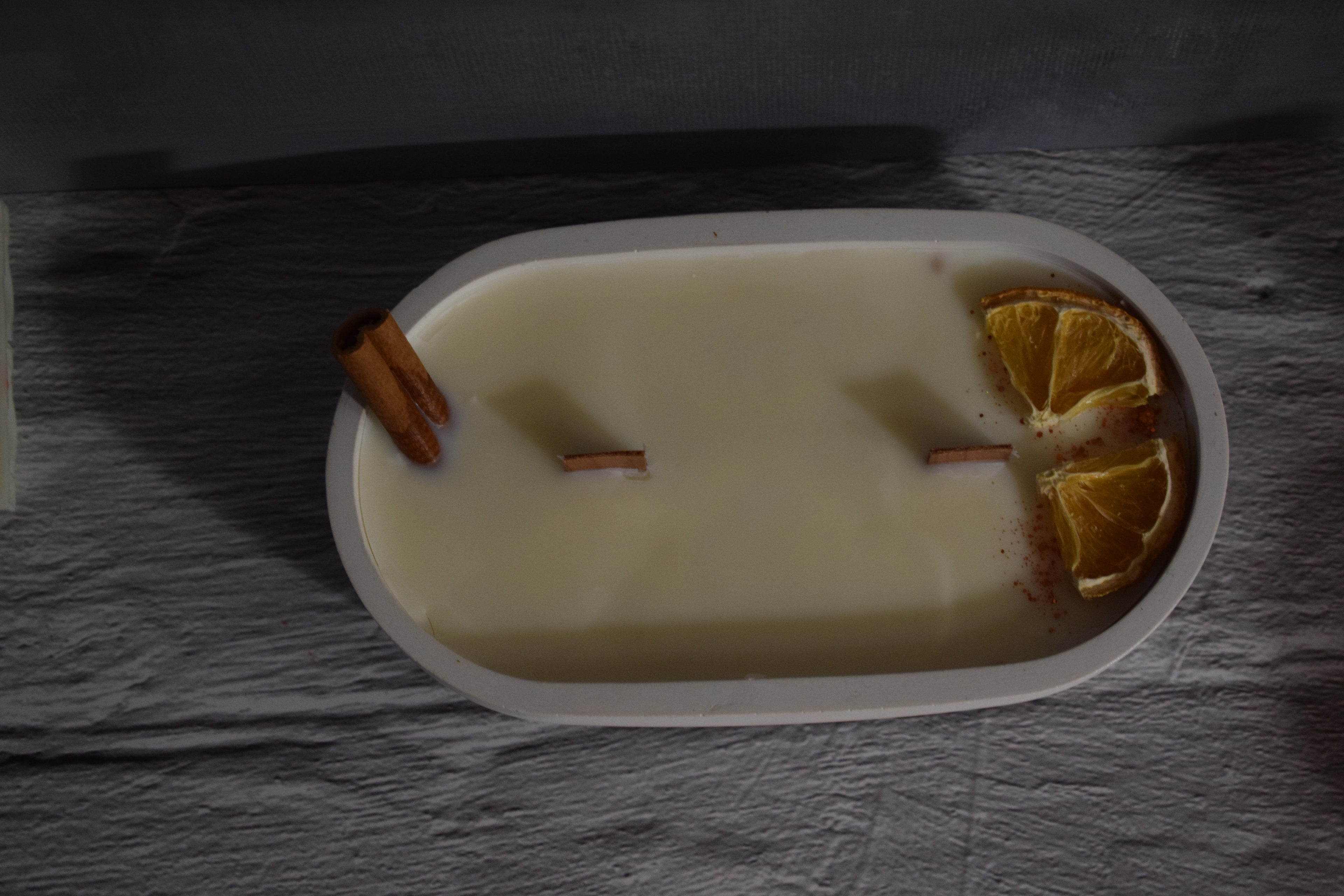 Vela Artesanal Naranja & Canela